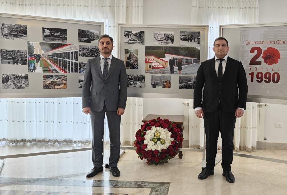 20 Yanvar şəhidlərinin xatirəsi Azərbaycanın Livandakı səfirliyində anılıb