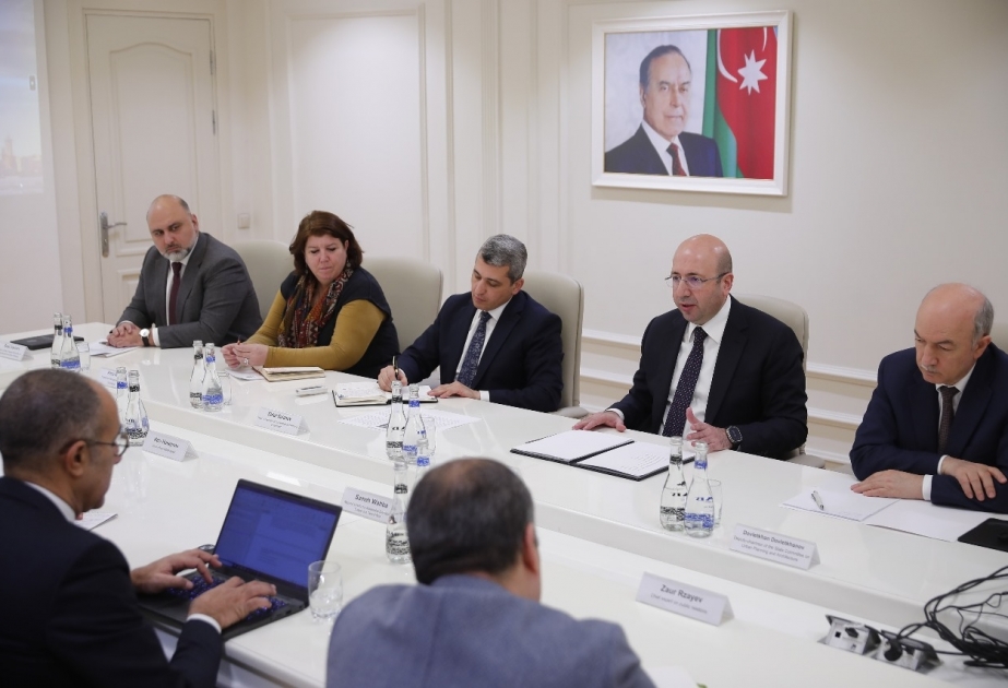 Dövlət Şəhərsalma və Arxitektura Komitəsinin sədri Dünya Bankının regional direktoru ilə görüşüb