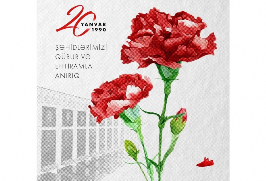 Erste Vizepräsidentin Mehriban Aliyeva postet Beitrag anlässlich der 20. Januartragödie 1990 in Baku