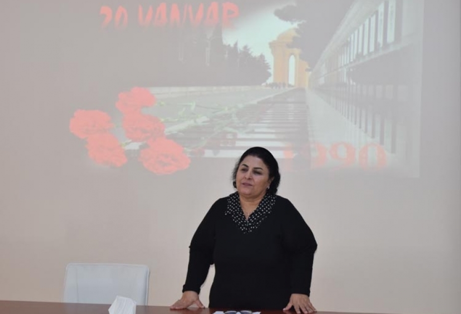 Botanika İnstitutunda 20 Yanvar faciəsinə həsr olunmuş anım tədbiri təşkil edilib