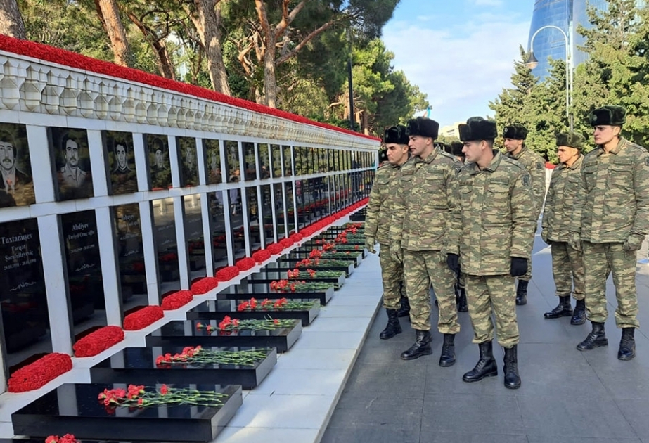 Series of events held in Azerbaijan Army with regard to anniversary of January 20 tragedy
