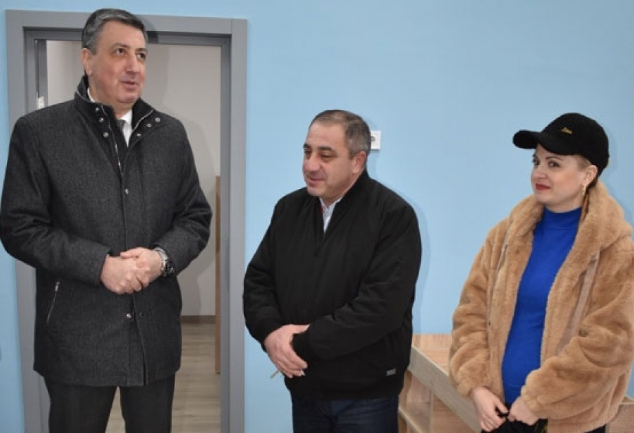 Gürcüstanda Azərbaycanın maliyyə vəsaiti hesabına yeni uşaq bağçası tikilir