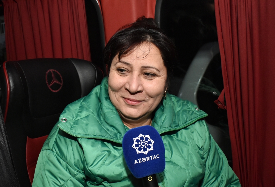 Füzuli sakini: Doğma torpağıma qayıtmağıma görə çox sevincliyəm