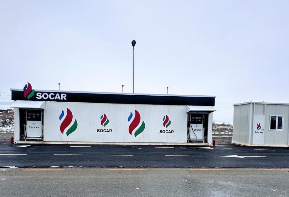 La nueva gasolinera de la marca SOCAR se pone en funcionamiento en Fuzuli
