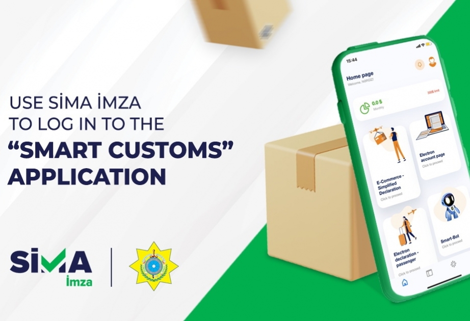 Use “SİMA İmza” to log in to the “Smart Customs” application