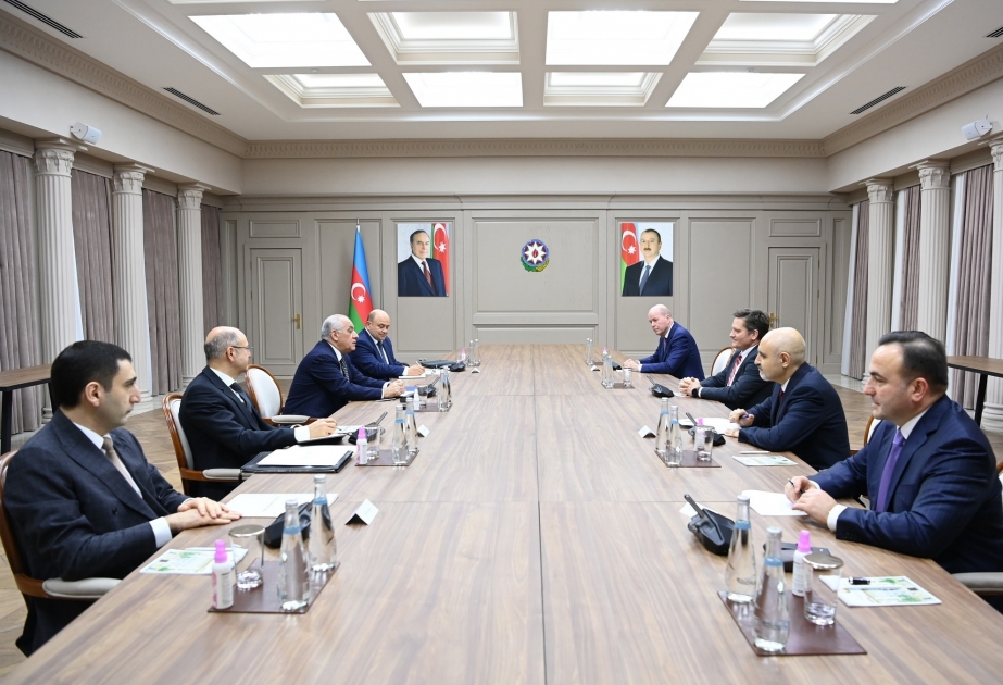 阿塞拜疆总理会见BP公司副总裁