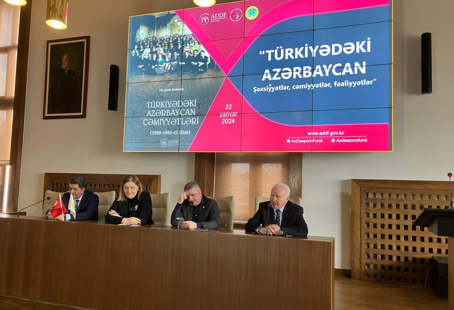 İstanbulda “Türkiyədəki Azərbaycan - şəxsiyyətlər, cəmiyyətlər, fəaliyyətlər” mövzusunda tədbir keçirilib