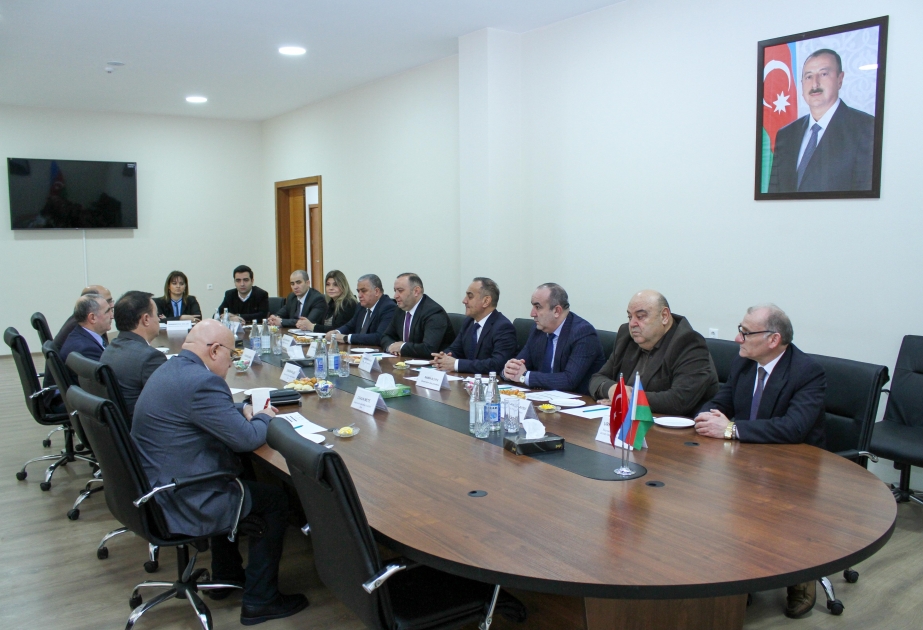 Delegation of Turkish Kafkas University visits Azerbaijan State Agricultural University