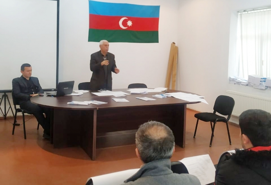Zaqatalada məntəqə seçki komissiyalarının üzvləri üçün treninqlər başa çatıb