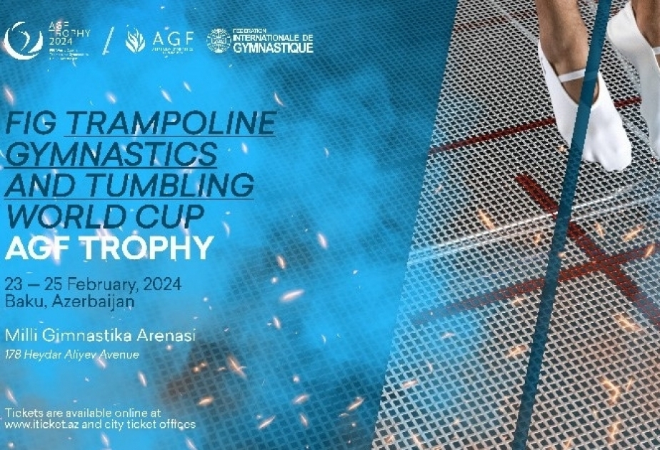 Azerbaijan name 9 gymnasts to compete in FIG Trampoline Gymnastics and Tumbling World Cup - AG Trophy in Baku