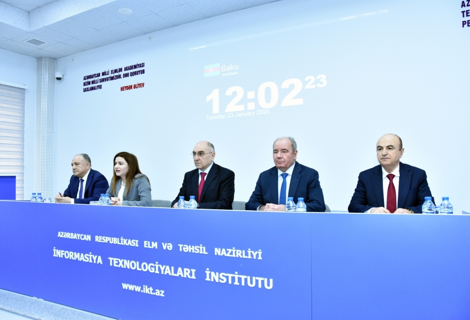 Elmi-tədqiqat üzrə birgə fəaliyyətin həyata keçirilməsinə dair anlaşma memorandumu imzalanıb