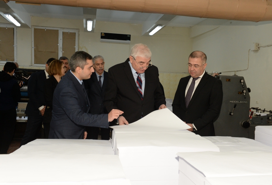 Azerbaijan commences printing of voting ballots for upcoming snap presidential election