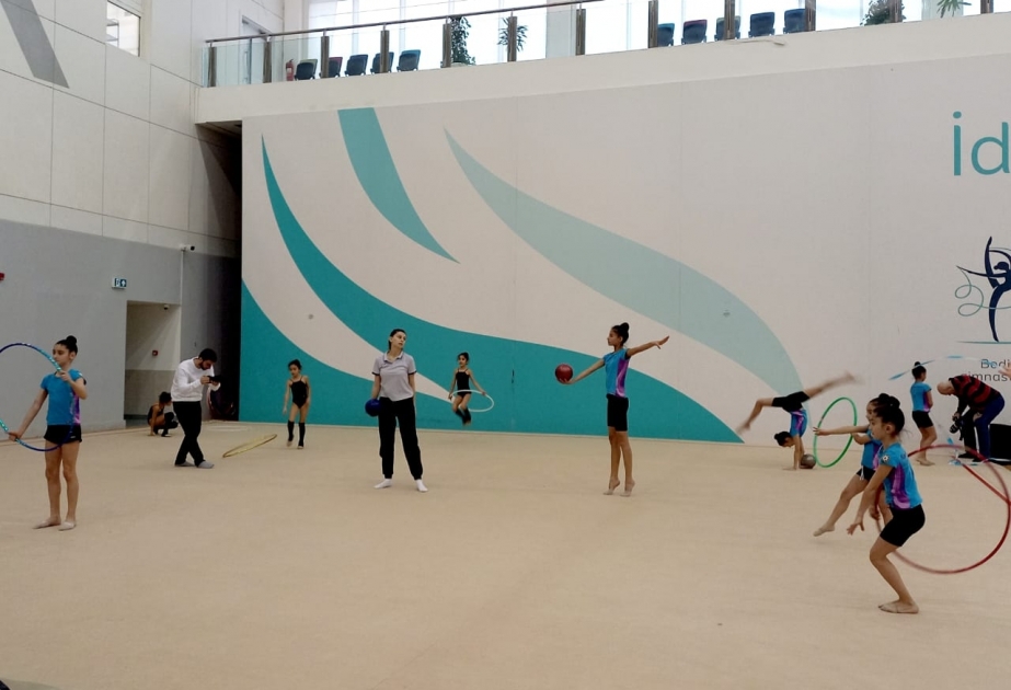 Milli Gimnastika Arenasında növbəti təlim-məşq toplanışı start götürüb