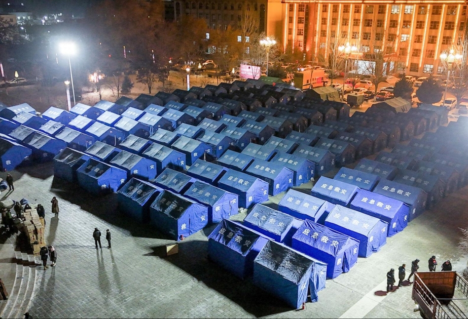 China: Tausende Menschen nach Erdbeben in Zelten untergebracht