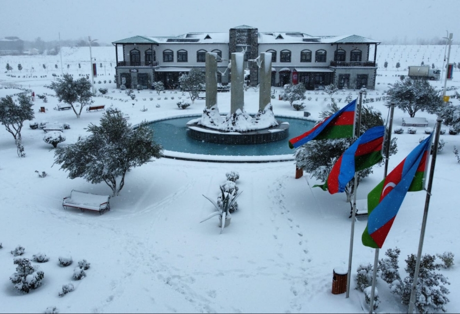 Bəmbəyaz olan Ağalıdan son görüntülər  FOTO VİDEO
