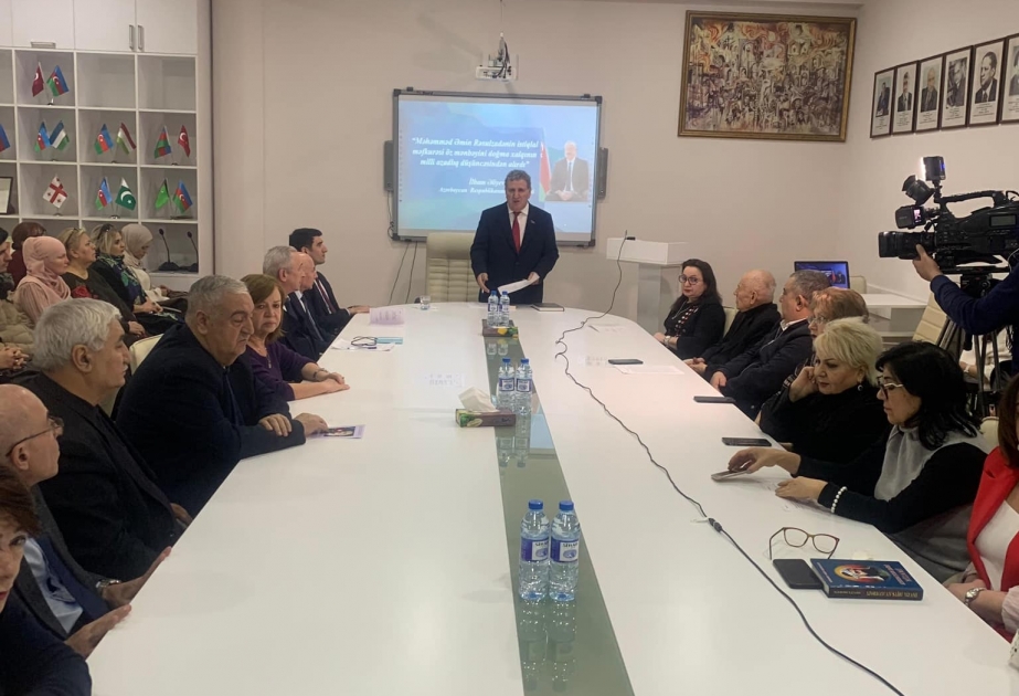 “Məhəmməd Əmin Rəsulzadənin ədəbi-fəlsəfi irsi və müasirlik” - Ədəbiyyat İnstitutunda elmi sessiya