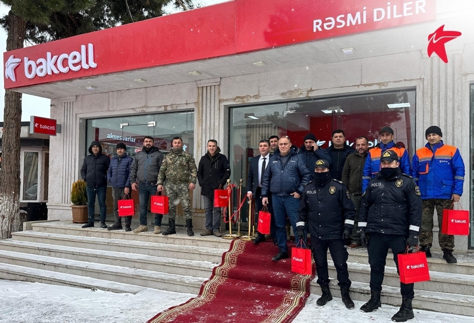 ®  La primera tienda de telecomunicaciones de Bakcell se abre en Khankandi