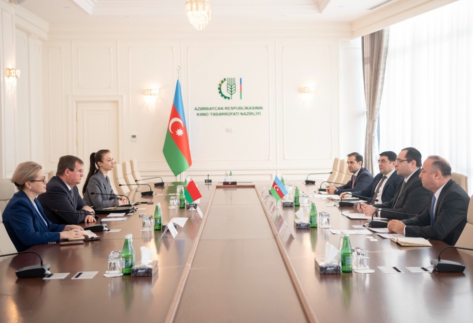 Azərbaycan ilə Belarus arasında aqrar sahədə əməkdaşlıq məsələləri müzakirə olunub