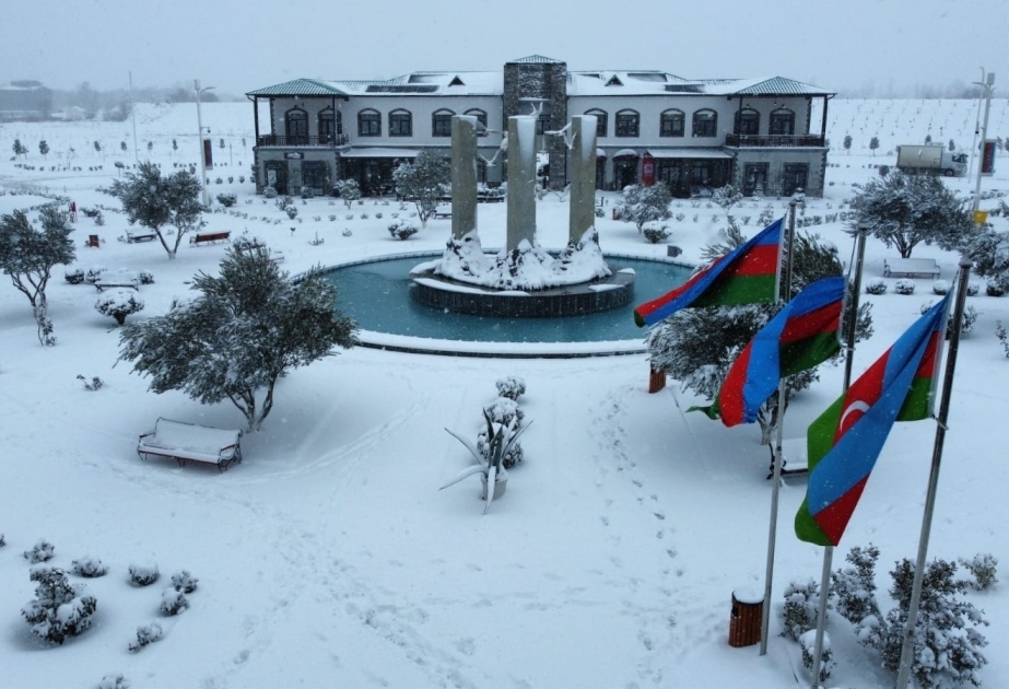 被白雪覆盖的阿加雷  视频