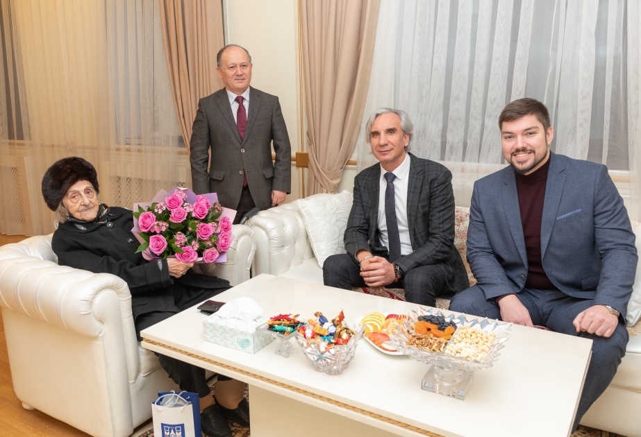 Президентский пенсионер Фатма Саттарова отмечает свое 102-летие