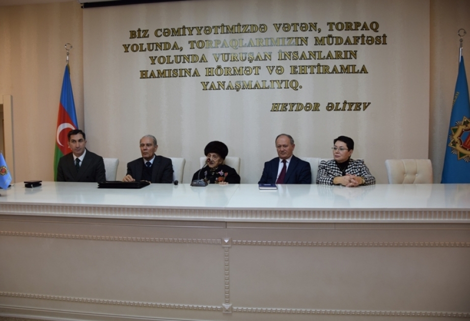 Respublika Veteranlar Təşkilatında “Nəsillərin görüşü” silsiləsindən növbəti görüş olub