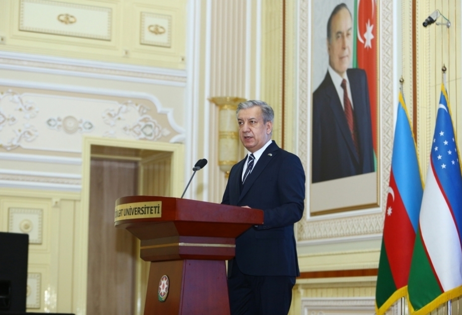 السفير بهرام أشرفخانوف: العلاقات بين أوزبكستان وأذربيجان في المستوى الرفيع