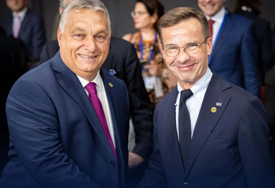İsveçin Baş naziri NATO-ya üzvlük məsələsini Orbanla müzakirə edəcək