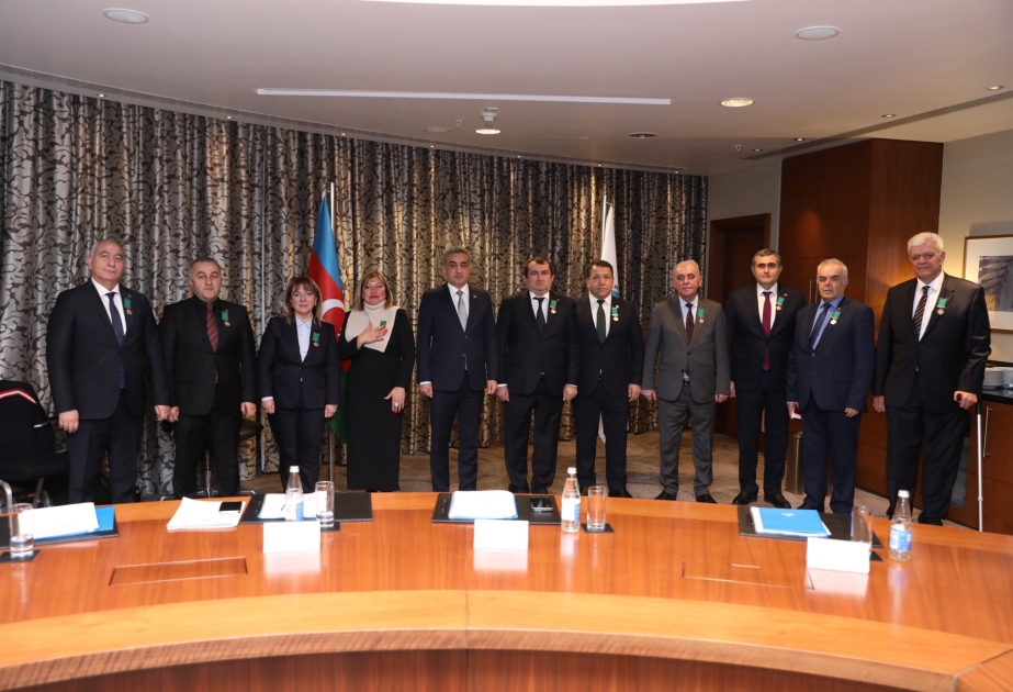 Vəkillər Kollegiyasının bir qrup üzvünə dövlət təltifləri təqdim edilib