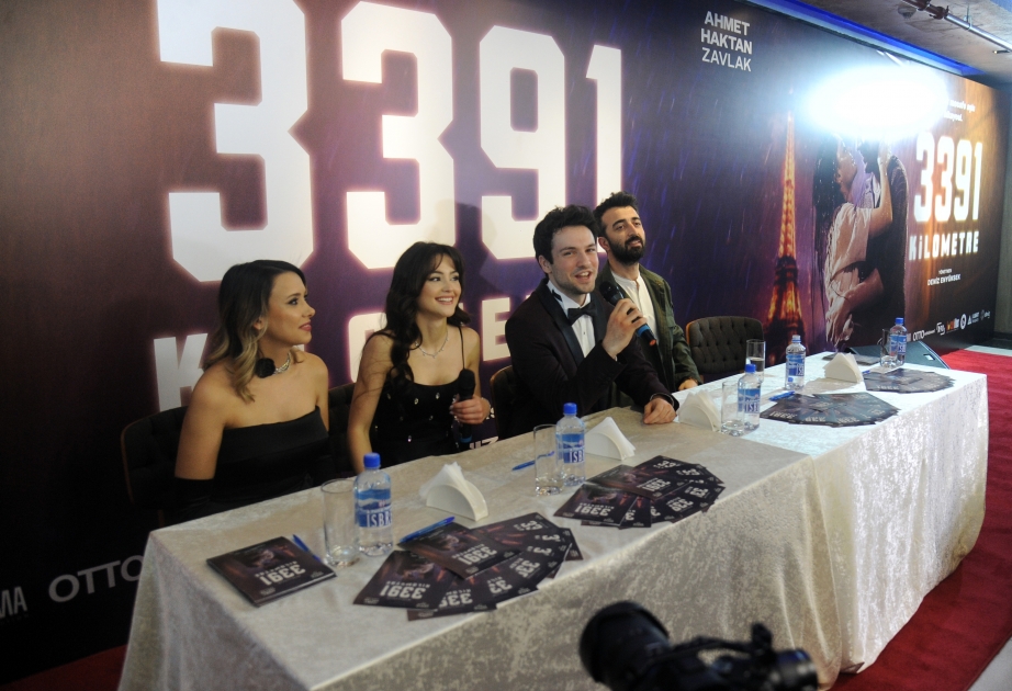 Bakıda “3391 kilometr” adlı türk melodramının qala gecəsi olub