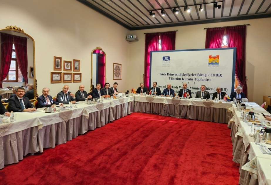 Azərbaycan Türk Dünyası Bələdiyyələr Birliyinin toplantısında təmsil olunub