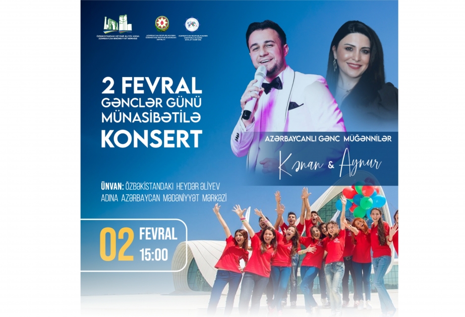 Özbəkistanda Azərbaycanın Gənclər Gününə həsr olunmuş tədbir keçiriləcək