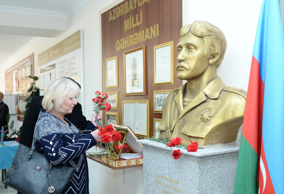 Şəhid Abdulla Rəhimovun adını daşıyan məktəbdə onun xatirəsi anılıb