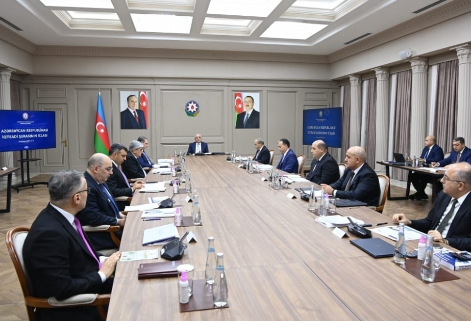 Azerbaijan’s Economic Council convenes its first meeting in 2024