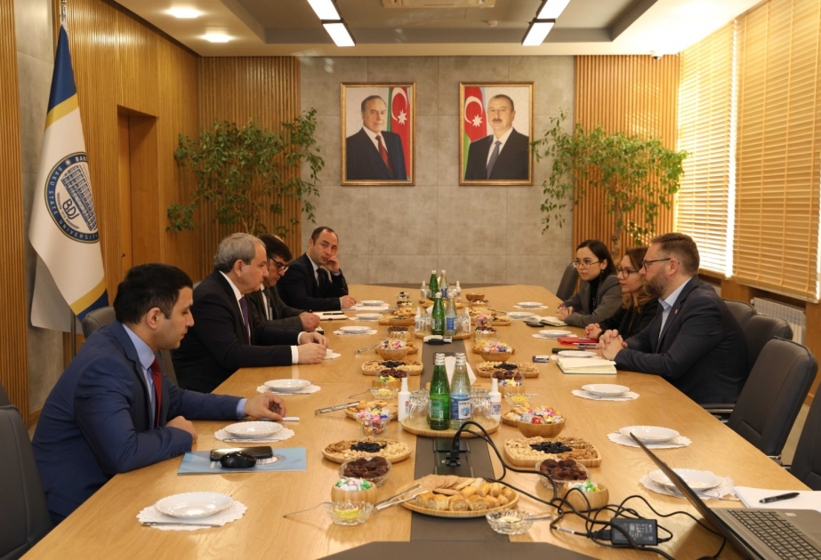 BDU ilə “Times Higher Education” Beynəlxalq Reytinq Agentliyinin nümayəndələri arasında görüş keçirilib