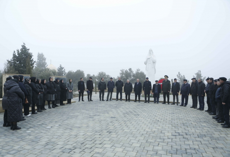 Şirvanda şəhid ailələri ilə görüş olub