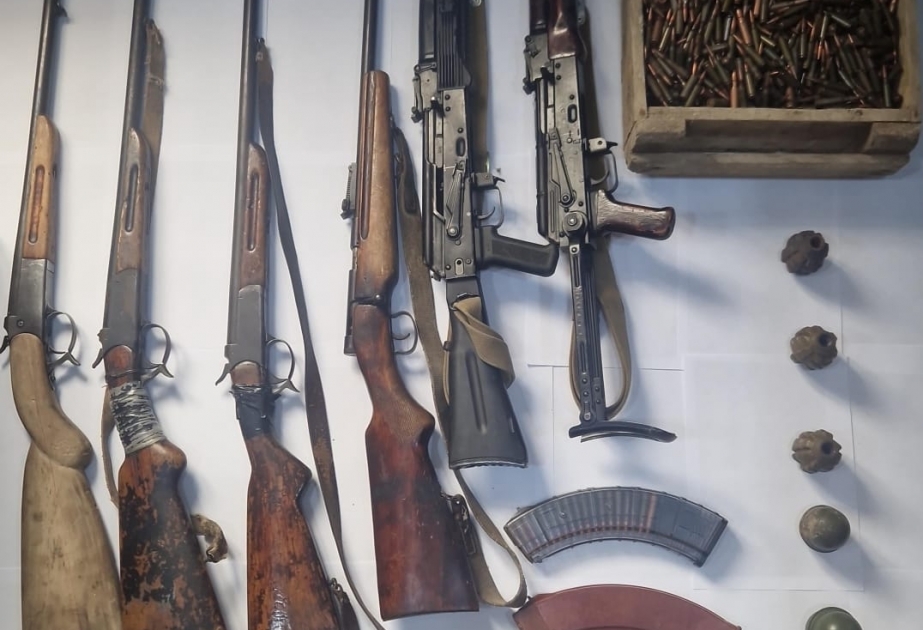 العثور على الاسلحة والذخائر في تارتار المحررة