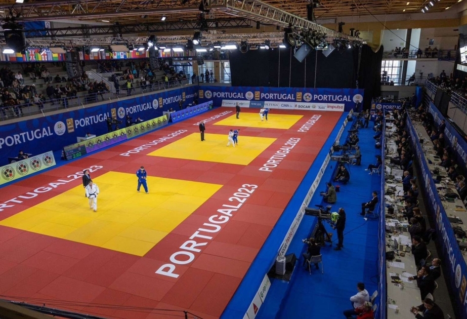 Aserbaidschanische Judokas nehmen am Grand Prix Portugal 2024 teil