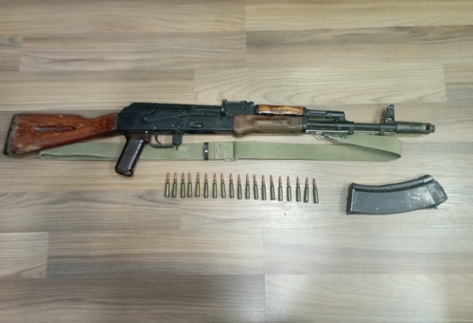 Salyanda saxlanılan şəxsdən tiryək və avtomat aşkarlanıb