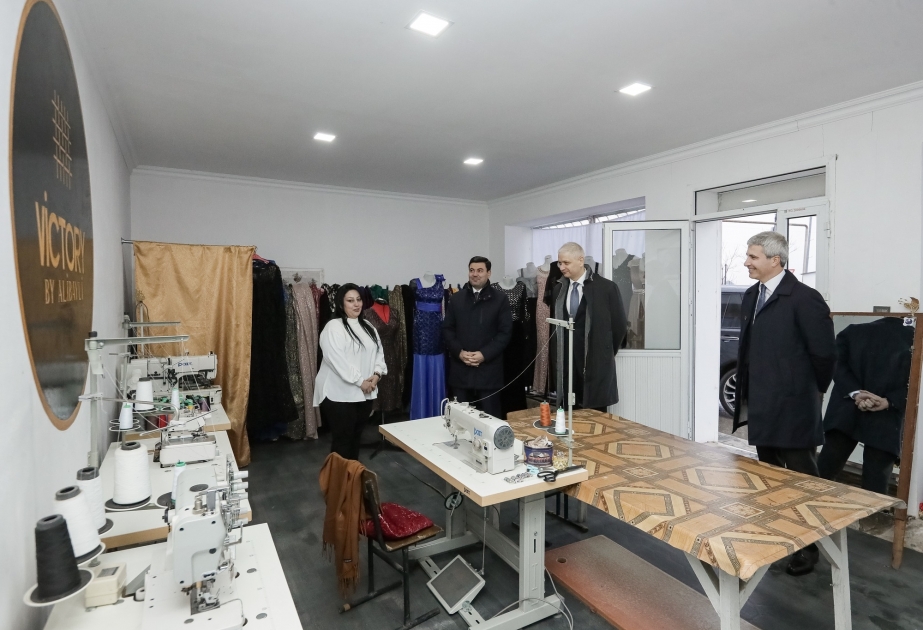Xaçmazda özünüməşğulluq proqramı çərçivəsində qurulmuş təsərrüfatlara baxış olub