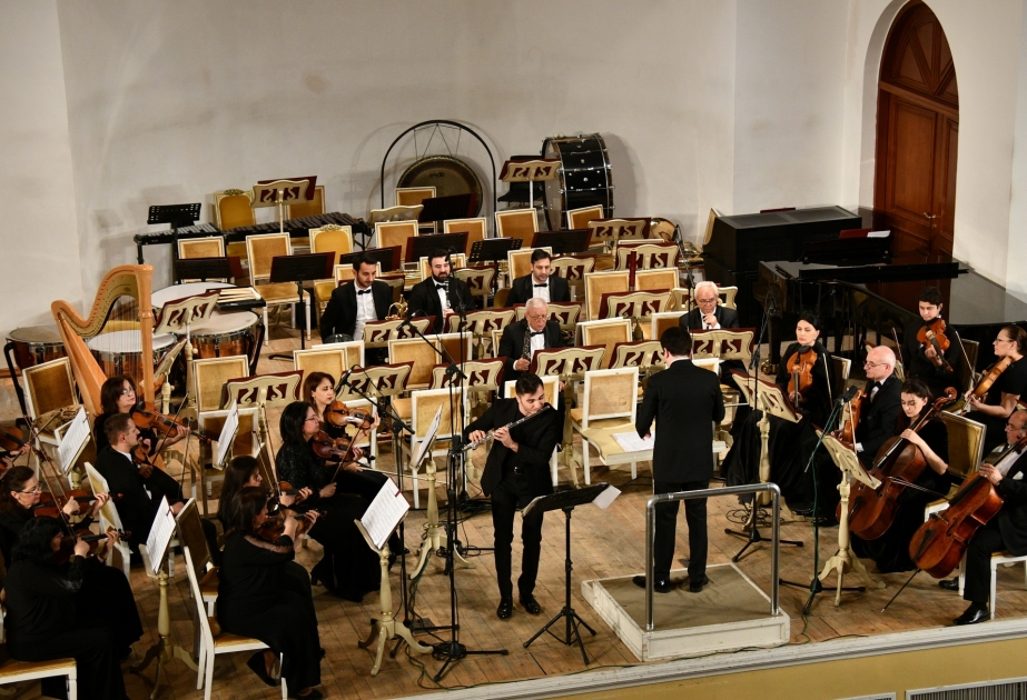 Filarmoniyada Dövlət Simfonik Orkestrinin konserti olub