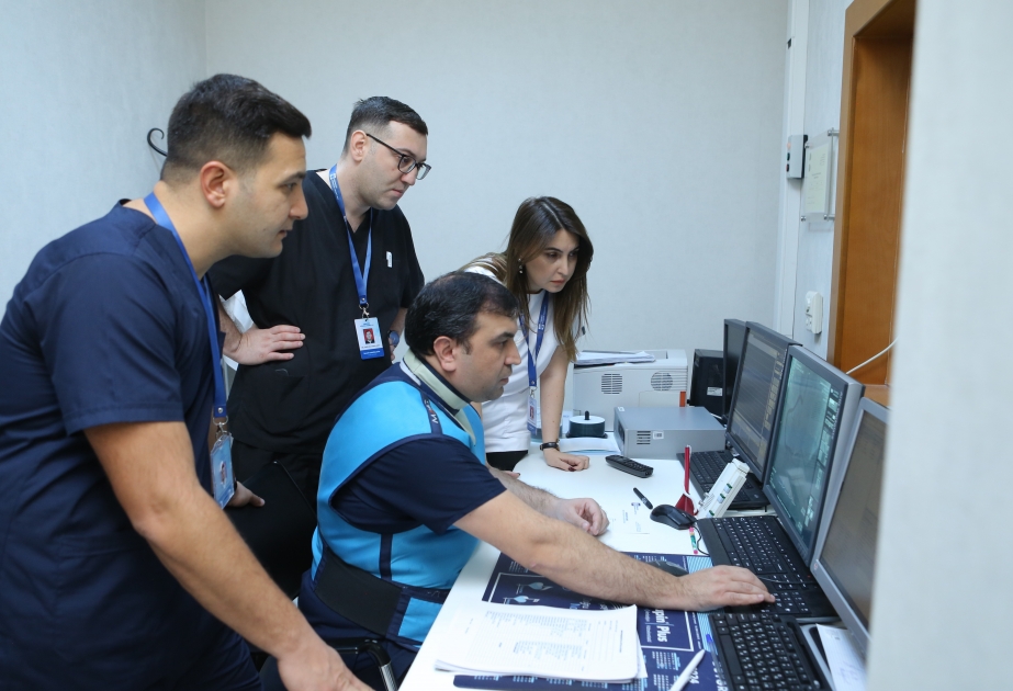 ®  Mərkəzi Gömrük Hospitalının Kardiologiya şöbəsində TAVİ əməliyyatı uğurla icra olunur