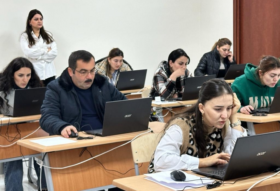 Şəki-Zaqatala bölgəsi üzrə təhsil müəssisələrindəki vakant vəzifələrə 700 namizəd imtahan verib