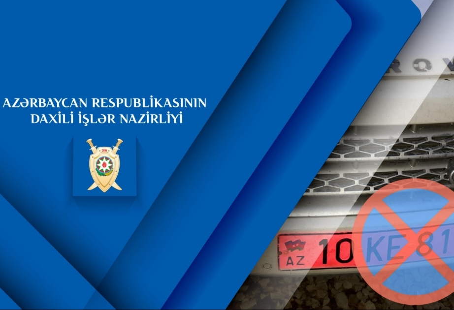 Saxta dövlət qeydiyyat nişanı ilə avtoxuliqanlıq edən sürücü həbs olunub VİDEO