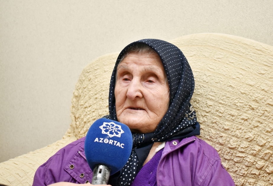 104 yaşlı Rəxşəndə nənə: Mən sülhə səs verəcəyəm!