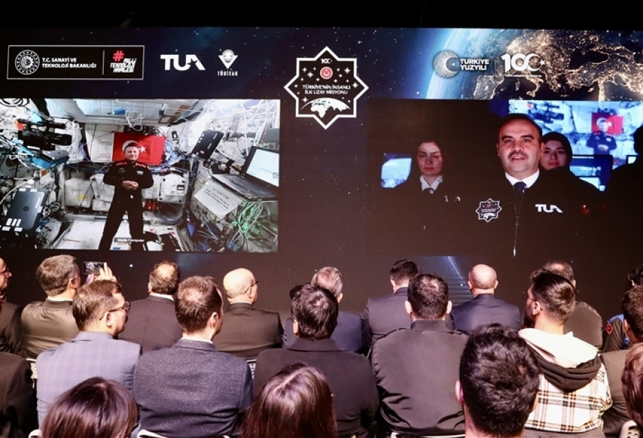 Türkiye’s 1st space traveler describes life in space with awe