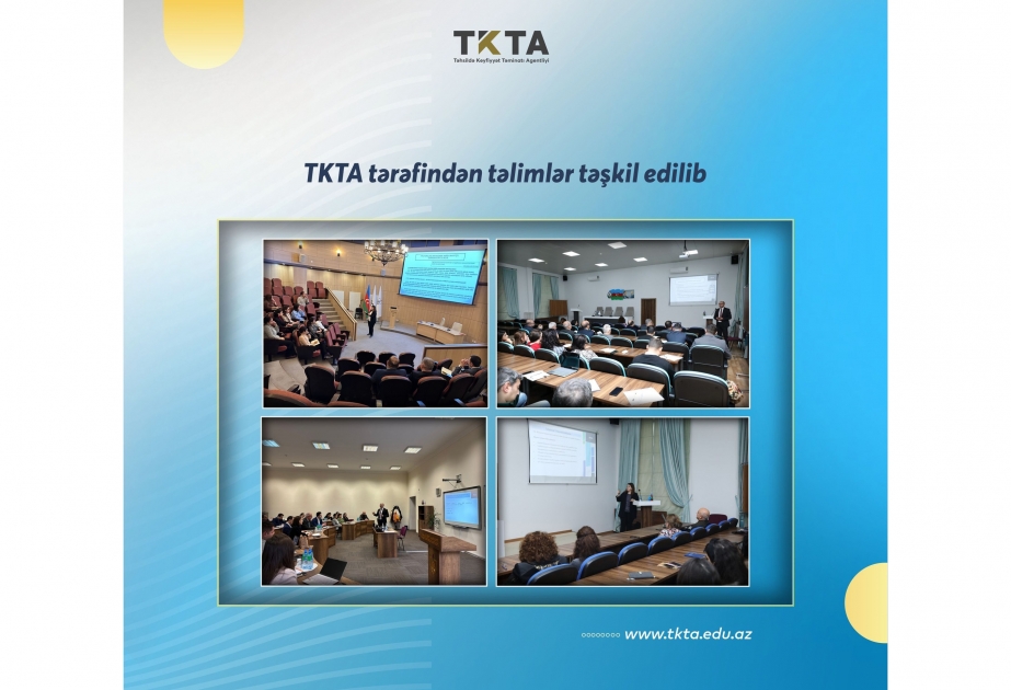 TKTA professor-müəllim heyəti üçün təlimlər təşkil edib