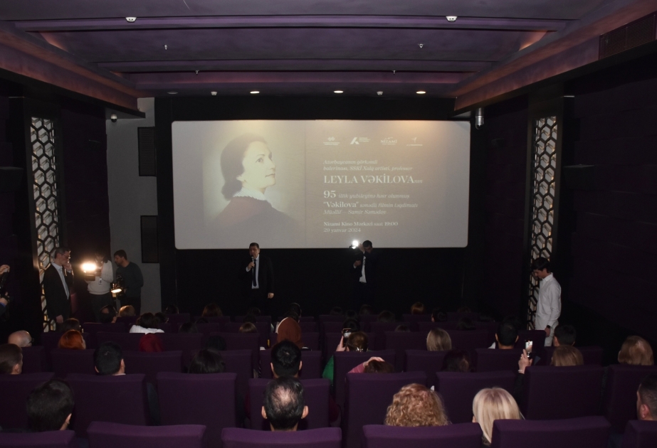 Nizami Kino Mərkəzində “Vəkilova” sənədli filminin təqdimatı olub