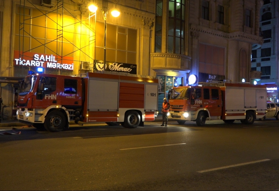 FHN-in metrodakı təliminə 5 texnika və 43 nəfərdən ibarət şəxsi heyəti cəlb olunub VİDEO