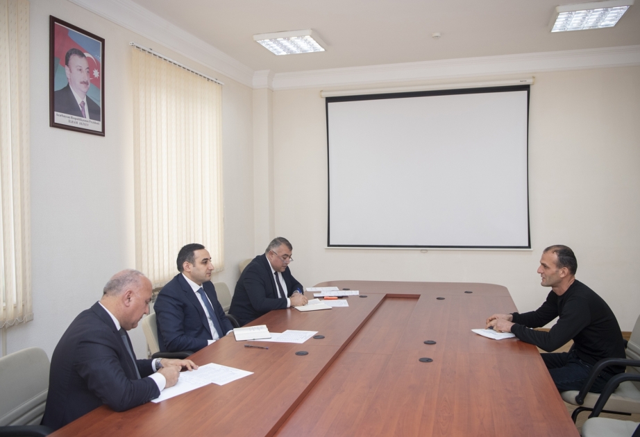 Kənd təsərrüfatı nazirinin müavini Astarada vətəndaşları qəbul edib