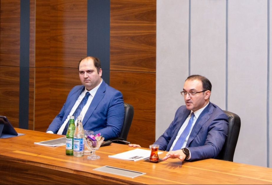 Ülvi Mehdiyev üçüncü “Yüksəliş” müsabiqəsinin qalibi ilə görüşüb